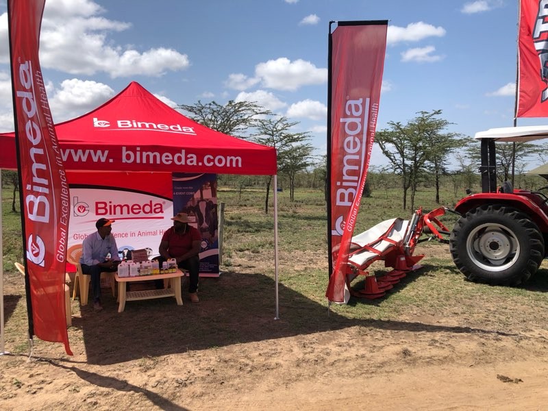 Bimeda Kenya team attended the Uasin Gishu County Farmers event